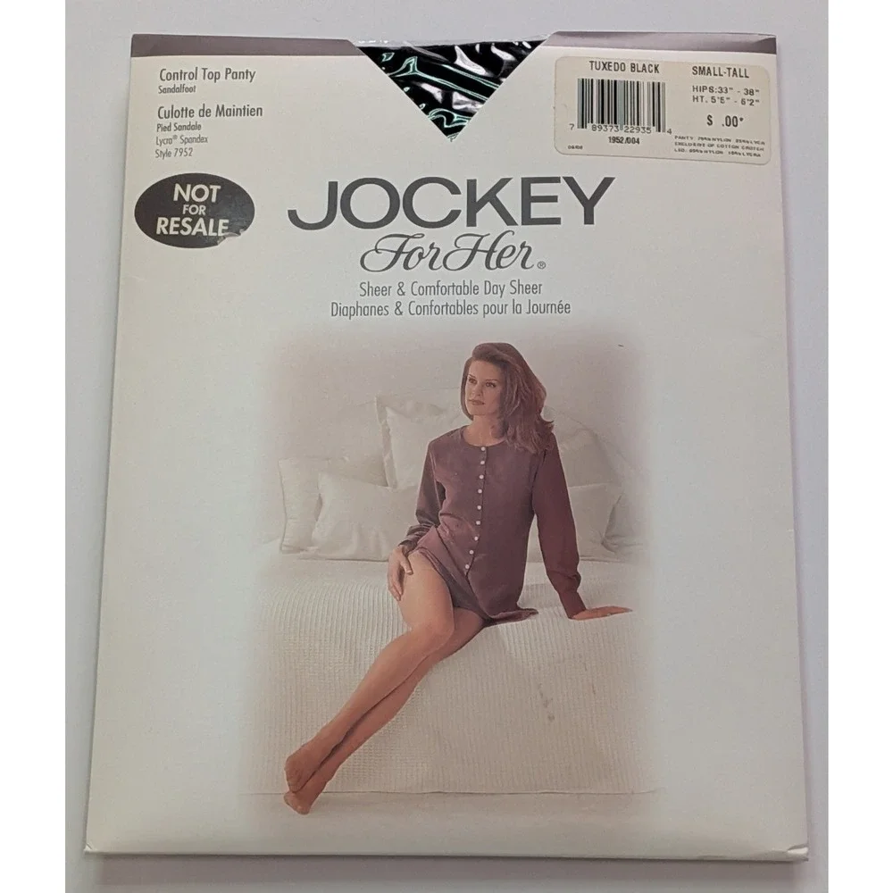 Isotoner Hanes Jockey Pantyhose Women Multi NEW Vintage 80s Hosiery Lot 3 Pairs